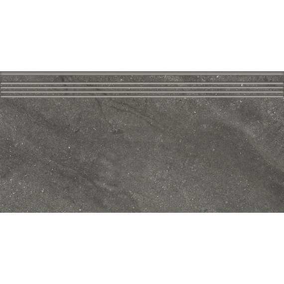 Керамогранит K-2405/MR/st01 Ступень Bereg Серый 300x600x9