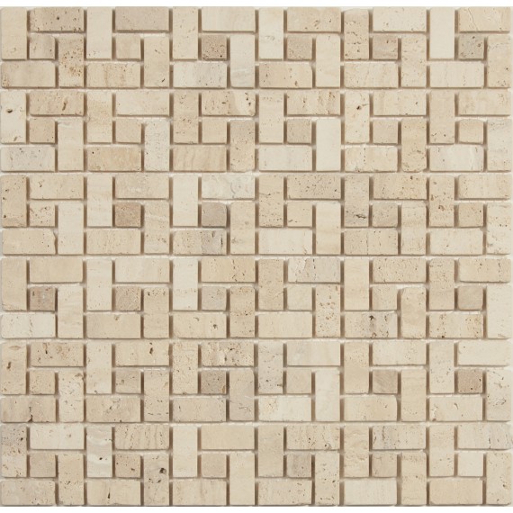 Мозаика K-704 камень (15х30х7) 305*305 