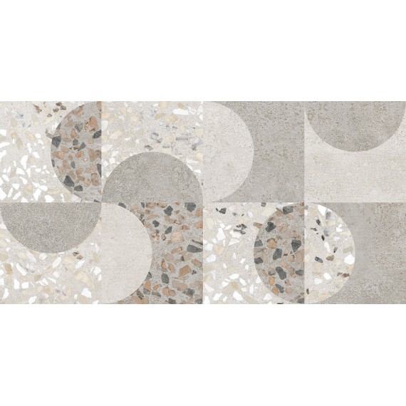 Керамогранит K949799LPR01VTE0 Beton-Terrazzo Декор Геометрический 30x60