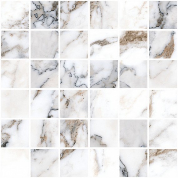 Керамогранит K949879LPR1VTE0 Marble-X Бреча Капрайа Белый ЛПР 30x30