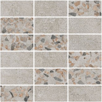 K9498938LPR1VTE0 Beton-Terrazzo Мозаичный микс Темный 30х30
