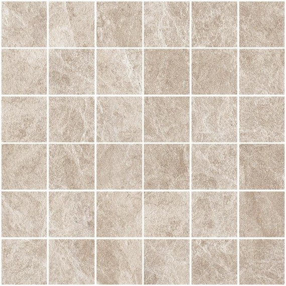Керамогранит K9513628LPR1VTE0 Marmostone Мозаика Норковый 7ЛПР R9 5x5 30х30