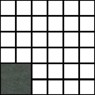 K9519248R001VTE0 Quarstone Мозаика Антрацит 7Рек R10B 5X5 30x30