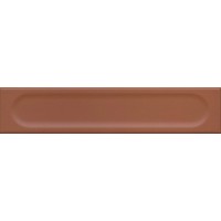 KM26371 Плитка Медина 2 оранжевый матовый структура 6x28,5x1