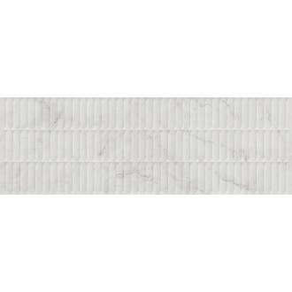 KM3090B0160R Тубкаль белый глянцевый структура обрезной 30x89,5x1,05