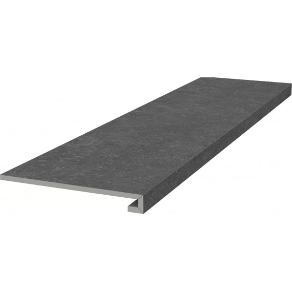 Ступени KM6012G0141RGCF Ступени Ступень фронтальная клееная Касабланка HP антрацит матовый обрезной 33x119,5x0,9