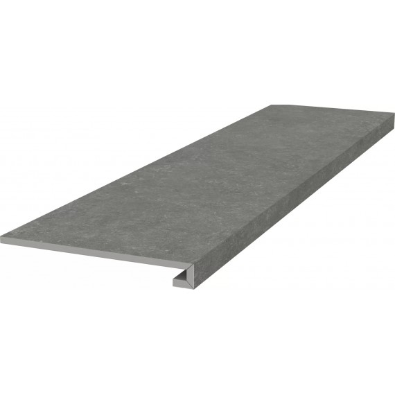 Ступени KM6012G0161RGCF Ступени Ступень фронтальная клееная Касабланка HP серый тёмный матовый обрезной 33x119,5x0,9