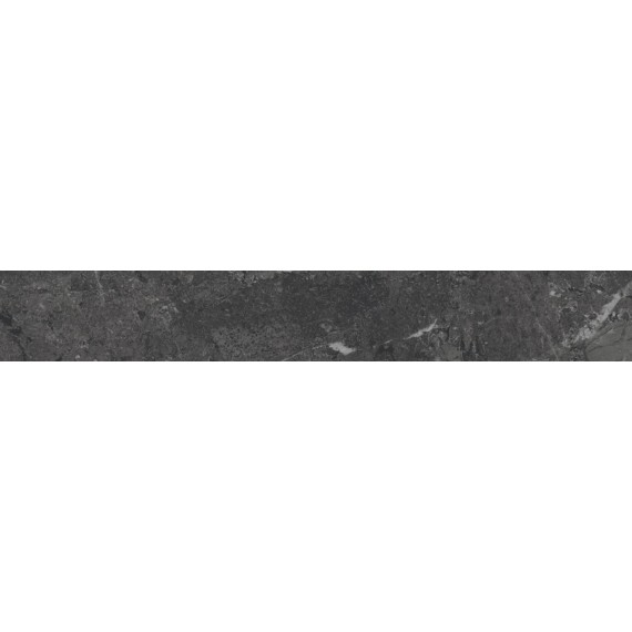 Керамогранит KM6060G0331RBT6 Плинтус Тубкаль чёрный матовый обрезной 60x9,5x0,9