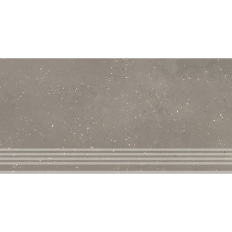 KM6060G1211R8GRF Ступень фронтальная Пунтум серый матовый обрезной 30x60x0,8