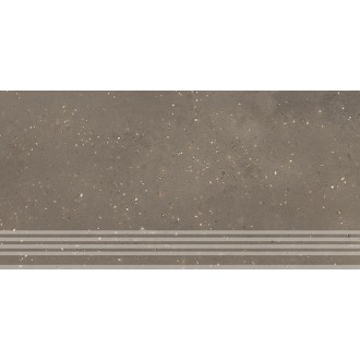 KM6060G1221R8GRF Ступень фронтальная Пунтум коричневый матовый обрезной 30x60x0,8