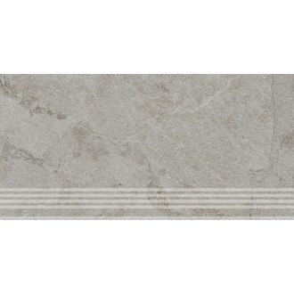KM6060G1241R8GRF Ступень фронтальная Сплит серый матовый обрезной 30x60x0,8