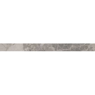 KMB2SPA004BR Бордюр Рабат Стоун серый матовый обрезной 30x2,5x1,9
