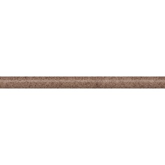 KMB2SPA013BR Бордюр Руссильон коричневый матовый обрезной 30x2,5x1,9