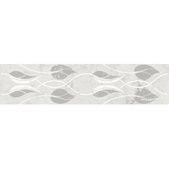 KMB3STA002BR Плитка Бордюр Тубкаль белый глянцевый обрезной 30x7,2x0,9
