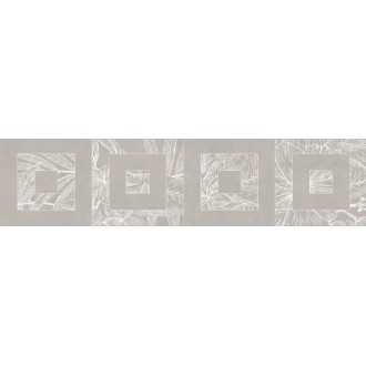 KMB3STA008BR Плитка Бордюр Таделакт серый матовый обрезной 60x14,5x0,9