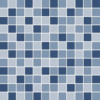 KMD2MSM008MN Декор Темари мозаичный микс синий матовый 29,8x29,8x0,35