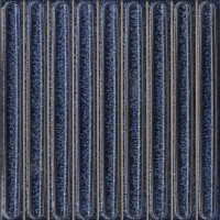 KMD2SOB004BN Плитка Декор чипсет Далия синий глянцевый 20x20x0,95