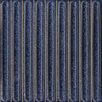 KMD2SOB004BN Плитка Декор чипсет Далия синий глянцевый 20x20x0,95