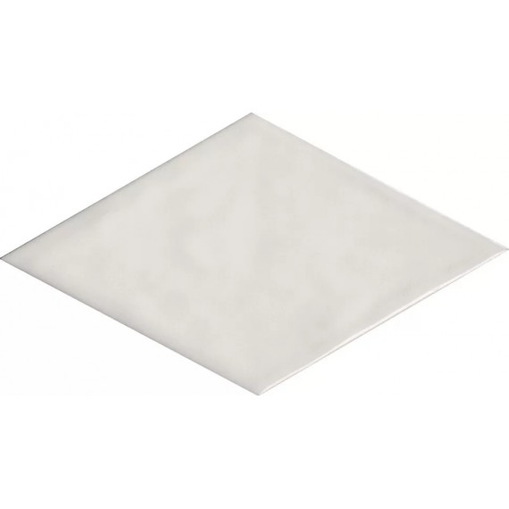 Ступени KMD2SRB001BN Плитка Декор Риад белый глянцевый 13,5x7,8x0,9