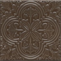 KMD3STA005BN Плитка Декор Фес коричневый глянцевый 15x15x0,77