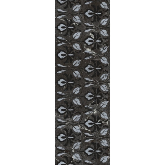 Ступени KMD3STA031BR Плитка Декор Тубкаль чёрный глянцевый обрезной 30x89,5x0,9
