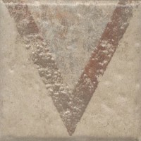 KMD3STA034GN Плитка Декор Спартель 1 бежевый матовый 9,8x9,8x0,7