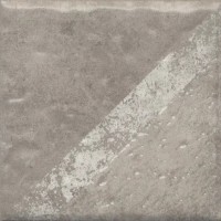KMD3STA043GN Плитка Декор Спартель 5 серый матовый 9,8x9,8x0,7