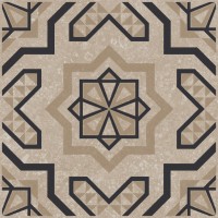 KMD3STA046GN Керамогранит Декор Касабланка бежевый светлый матовый 20x20x0,8