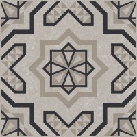 KMD3STA047GN Керамогранит Декор Касабланка серый светлый матовый 20x20x0,8