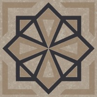 KMD3STA049GN Плитка Декор Касабланка бежевый светлый матовый 9,8x9,8x0,7