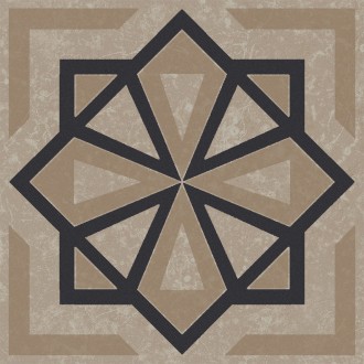 KMD3STA049GN Плитка Декор Касабланка бежевый светлый матовый 9,8x9,8x0,7