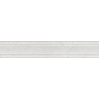 KML2FME001BR Плинтус Гране белый матовый обрезной 20x40x1,6