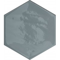 Kane Hexagon Grey 16x18