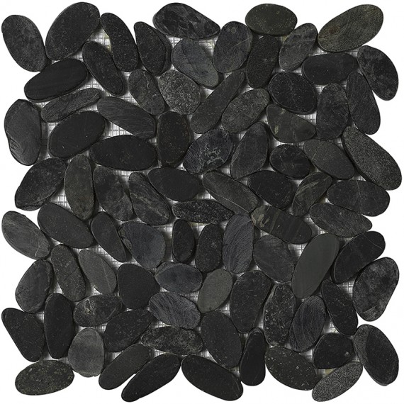 Мозаика L159001521 Paradise Lake Stone Negro 30x30