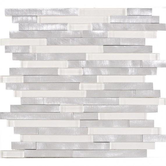 Мозаика L241707991 Fusion Brick 3D White 29,6x30