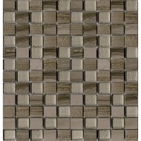 L241709471 Time Text Silk Wood 2.3x2.7 G-518 29.5x28.5