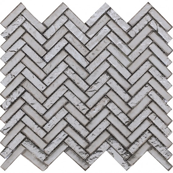 Мозаика L241710701 Harmony Arrow Silver 25,8x28,4