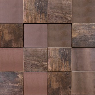 L241713771 Metal Bronze 3D Cubes 30x30