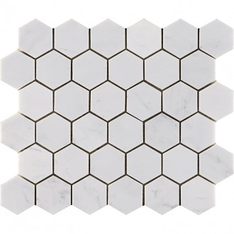 L241714511 Essential Hexagon Persian White 25,8x29,1