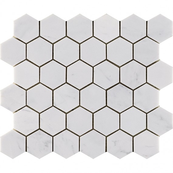 Мозаика L241714511 Essential Hexagon Persian White 25,8x29,1
