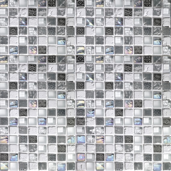 Мозаика L244000571 Imperia Mix Silver Greys 30.1x30.1