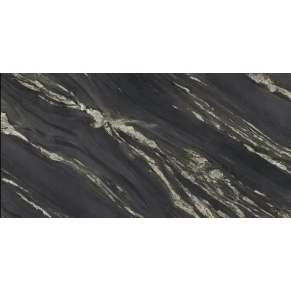 Керамогранит L315554MF6 Керамогранит Marmi Kuroca Lucidato 150x300