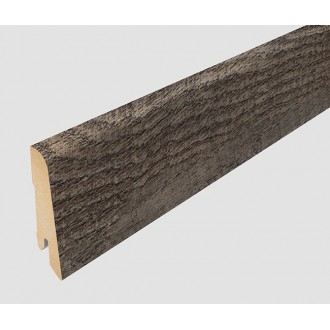 L496 Плинтус МДФ Дуб Рипон темный
