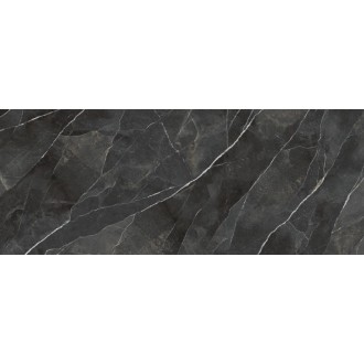 LAMF012813 Керамогранит Diamond Calacatta Black Bocciardato 5 1200x3000