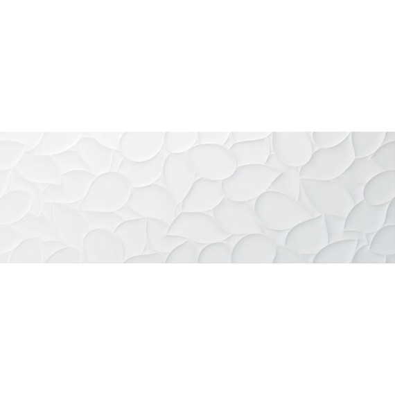 Керамическая плитка LEAF COLOURS WHITE 33*100