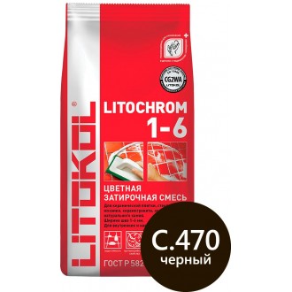 LITOCHROM 1-6 С.470 черный 5 кг