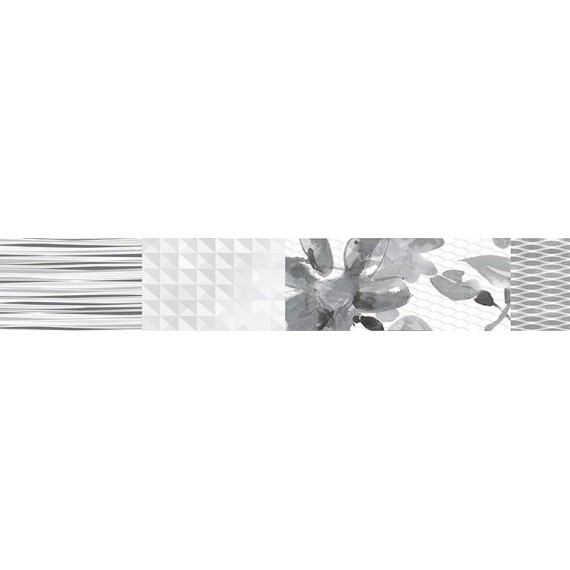 Керамическая плитка LN-CRISTAL GR WAVE 11.8x74.4