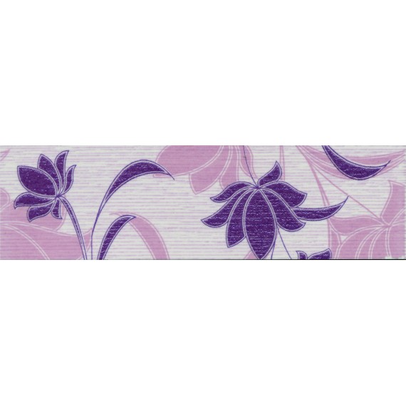 Керамическая плитка LR-B1-LL LAURA Flowers сиреневый 5,7Х20
