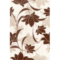 LR-D1-CH Декор Лаура шоколад 20x30