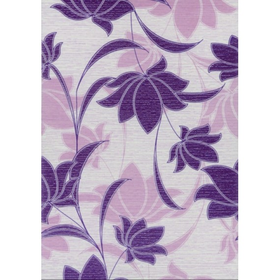 Керамическая плитка LR-D1-LL Laura Flowers сиреневый 20x30